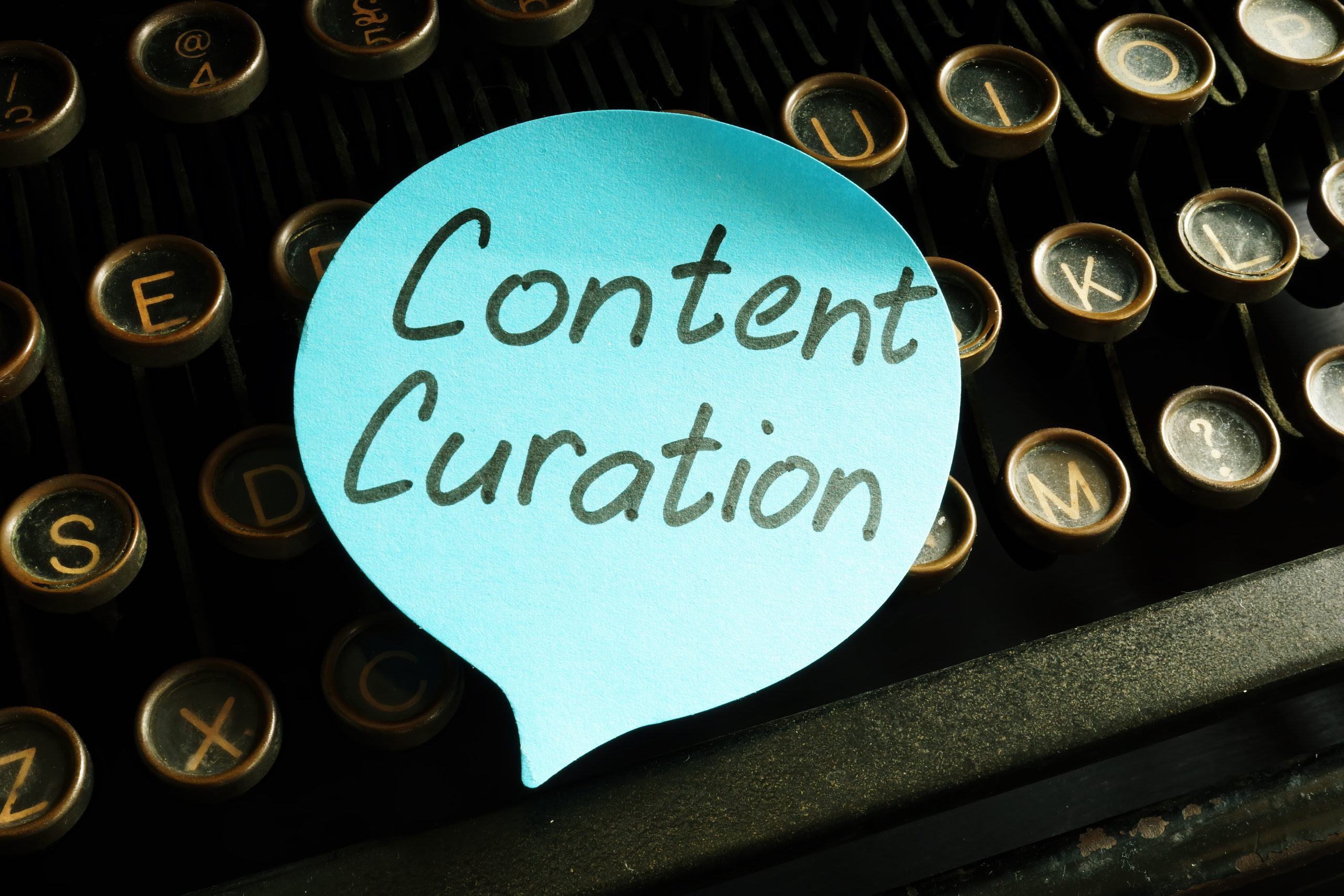 Content curation unchains you from the keyboard.